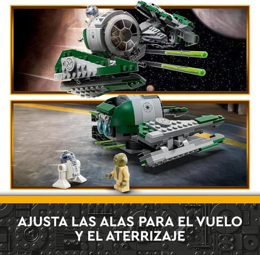 Jedi Starfighter Yoda Star Wars Lego Juguetesland