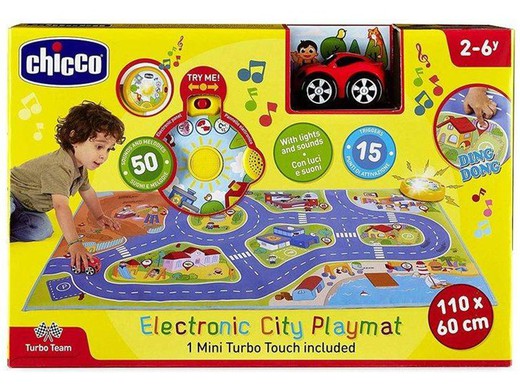 Mini Turbo Touch electronic play mat - Chicco