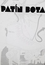 Amaya - White 4 Wheel Boot Skates 35