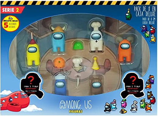 Among Us - Serie 2 Pack - 8 Figuras