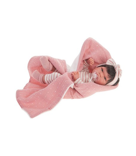 Антонио Хуан - Кукла новорожденная Беби Тонета Манта 33 см