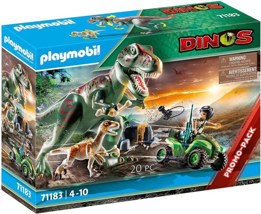 Attacco T-Rex - Dinosauri Playmobil