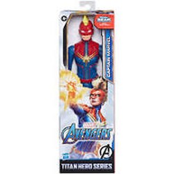 Neu in OVP !! Captain Marvel-Hasbro-Titan Hero Series Figur Marvel Avengers 