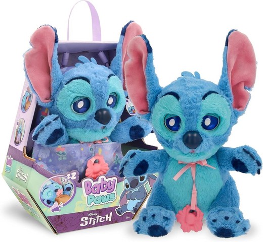 Интерактивная плюшевая игрушка Baby Paws Disney Stitch