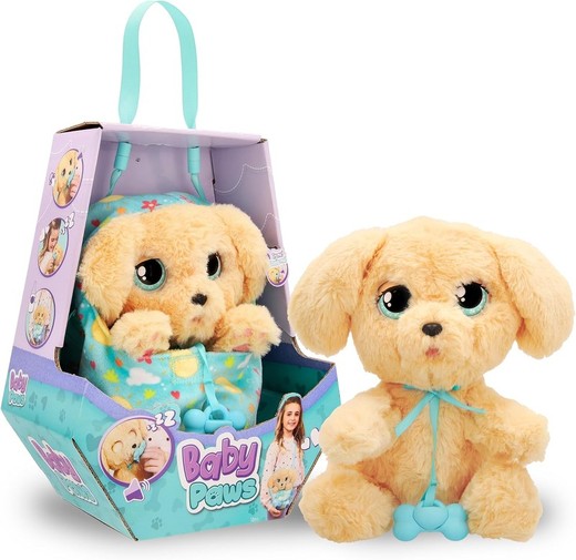 Baby Paws Labrador interactif en peluche