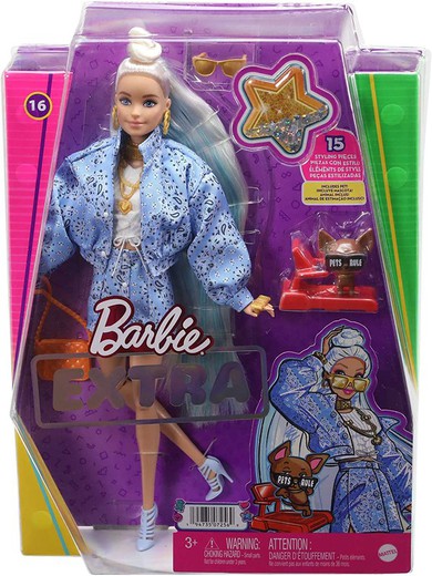 Set stampa bandana extra Barbie