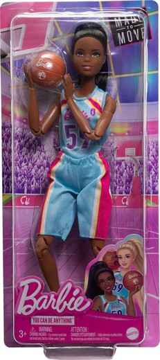 Barbie Made To Move Joueuse De Basket-Ball