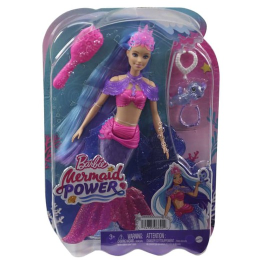 Barbie Sirène Pouvoir Malibu