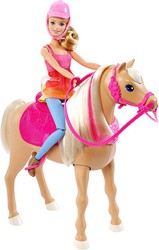 Barbie - Fashion Doll et son cheval dansant — Juguetesland