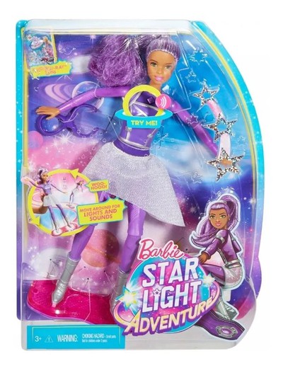 Barbie Star Light Adventure - Skate galáctico