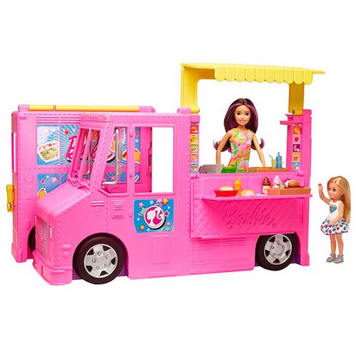 Barbie and Sisters Vehicle Restaurant Hamburger