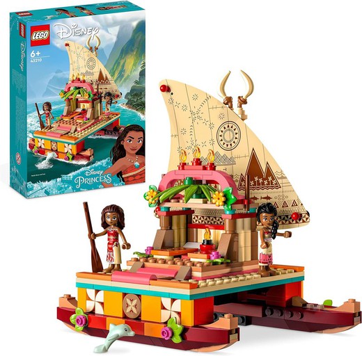 Le bateau d'aventure de Moana - Lego Disney Princess