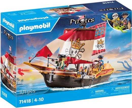 Bateau Pirate - Pirates Playmobil