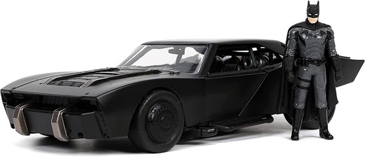 Batman – Batmobile en métal + Figurine