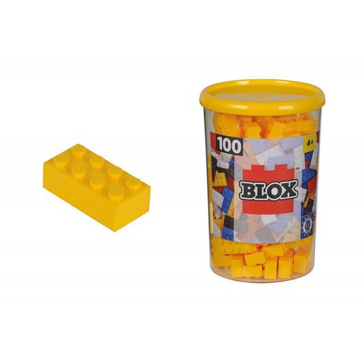 Blox - 100 блоков цвет желтый