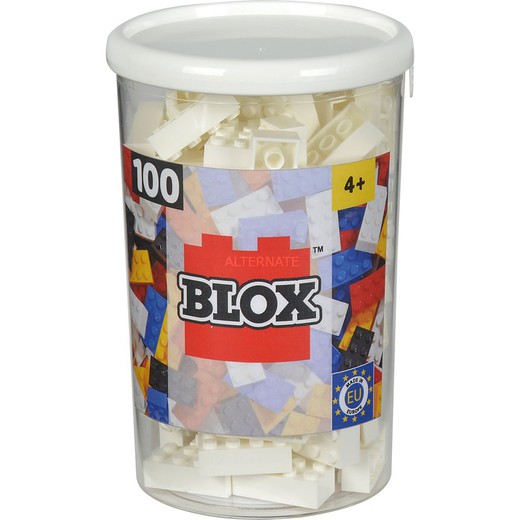 Blox - 100 bloques color Blanco