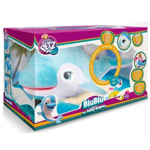 Blu Blu New Baby Interactive Dolphin - Club Petz