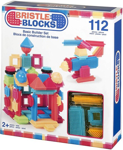 BRISTLE BLOCKS 112 PIECES BOX