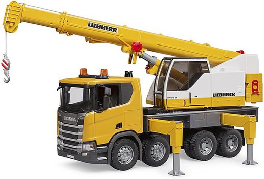 Bruder - Camión Scania Super 560R con Grúa Liebherr