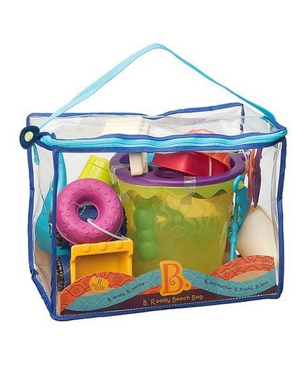 B.Toys - Beach Bucket Bag And Accessories - Ready Beach Bag