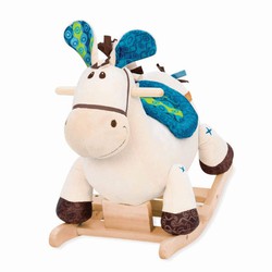 Stuffed best sale rocking horse