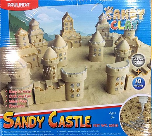 Caja Castillo con gliter – Dimasa