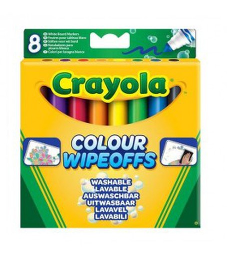 Schachtel mit acht Whiteboard-Markern - Crayola