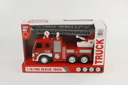 Caminhão de bombeiros de fricção