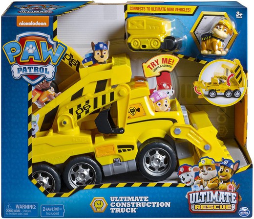 Paw Patrol - Camión ultimate construcción Patrulla Canina