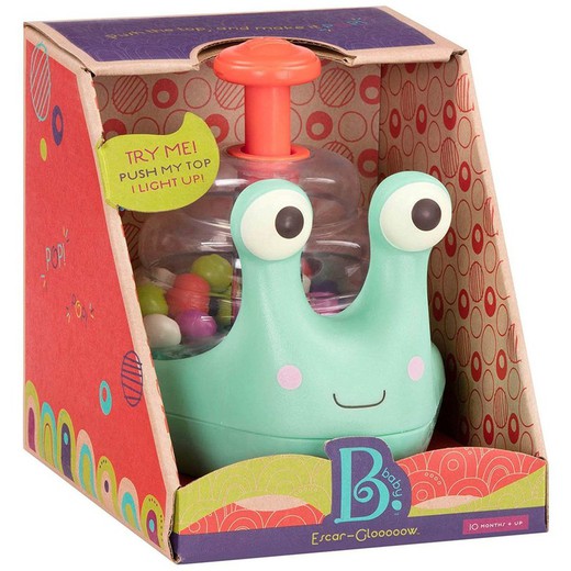Escar Glooow Luminous Snail – B. Toys