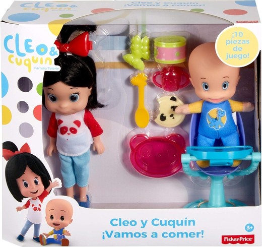 Cleo und Cuquín Lasst uns essen - Fisher Price