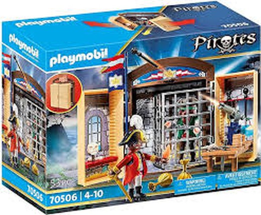 Baú de aventura pirata - Piratas Playmobil