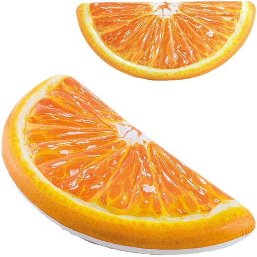 Esteira inflável de porção laranja 178x85 Cm