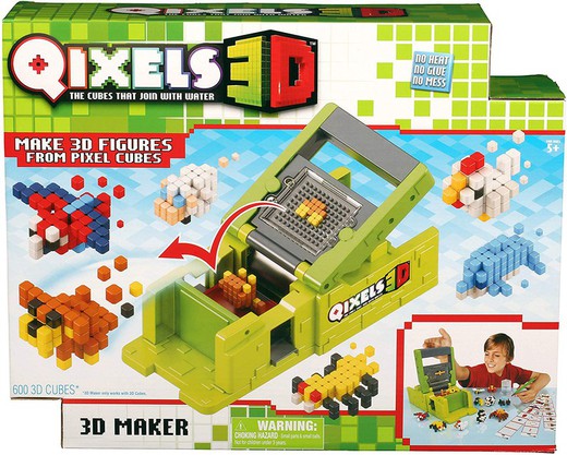 Creador Figuras 3D de Qixels - Juego de Manualidades y Creación