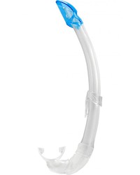 Cressi - Tube MEXIQUE - Transparent - Bleu