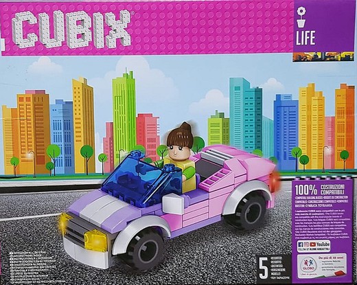 Cubix - Ensemble de construction Life de 110 pièces