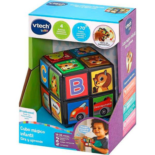 Cube magique pour enfants Spin and Learn