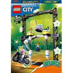 Desafío Acrobático: Derribo con Moto - Lego City Stuntz