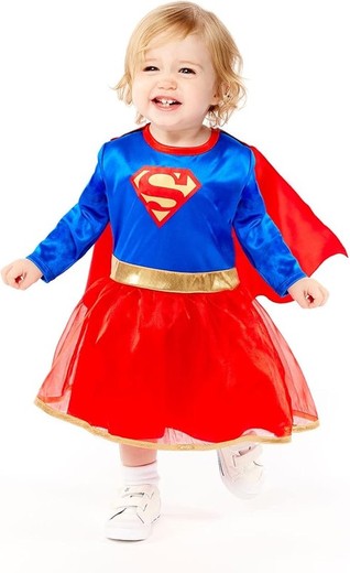 Déguisement bébé W.B : Supergirl (6-12 mois)