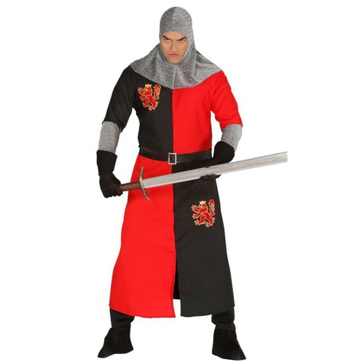 Costume da cavaliere medievale - Taglia: L