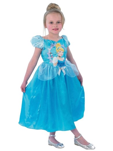 Cinderella Costume Size L (7-8 Years)