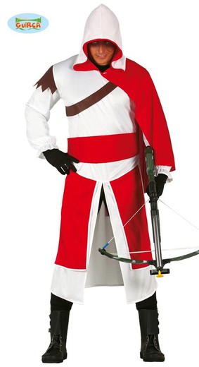Costume da Mercenario Templare - Taglia unica
