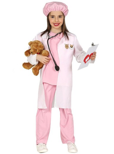 Children's veterinary costume T: S (3-4 Years)