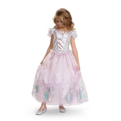 Fantasia Disney Princess Multi Deluxe 100º Aniversário Tamanho 5-6 Anos