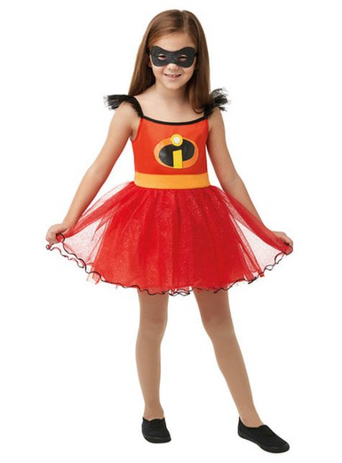 Incredibles II Costume - Tutu Dress - Size L - 7/8 Years