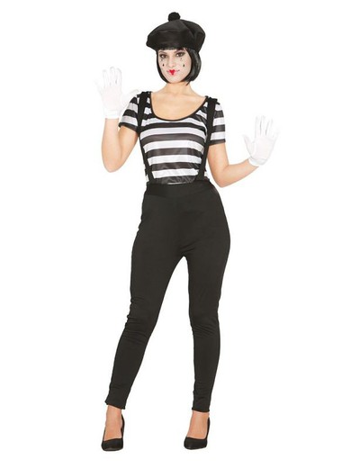Mime Costume - One Size (38-44)