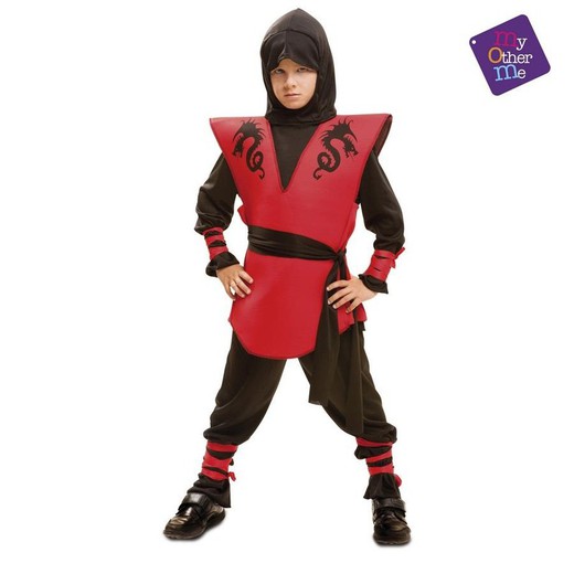 Ninja Dragon Kostüm - mOm T: M (5-6 Jahre)