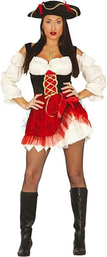 Pirate Charlotte Costume - Size: M