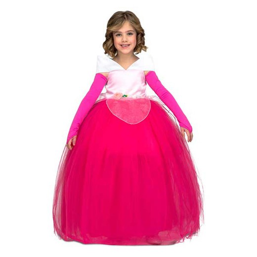 Costume Tutù Principessa Rosa per Bambini 7-9 anni - Mamma Fantasia