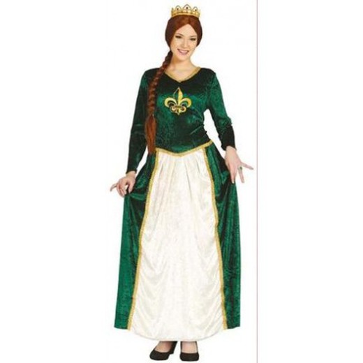 Disfraz Reina Medieval Talla: L